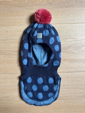 Reima Polkka Kids Balaclava Merino Wool & Organic Cotton Lined US 1-2Y